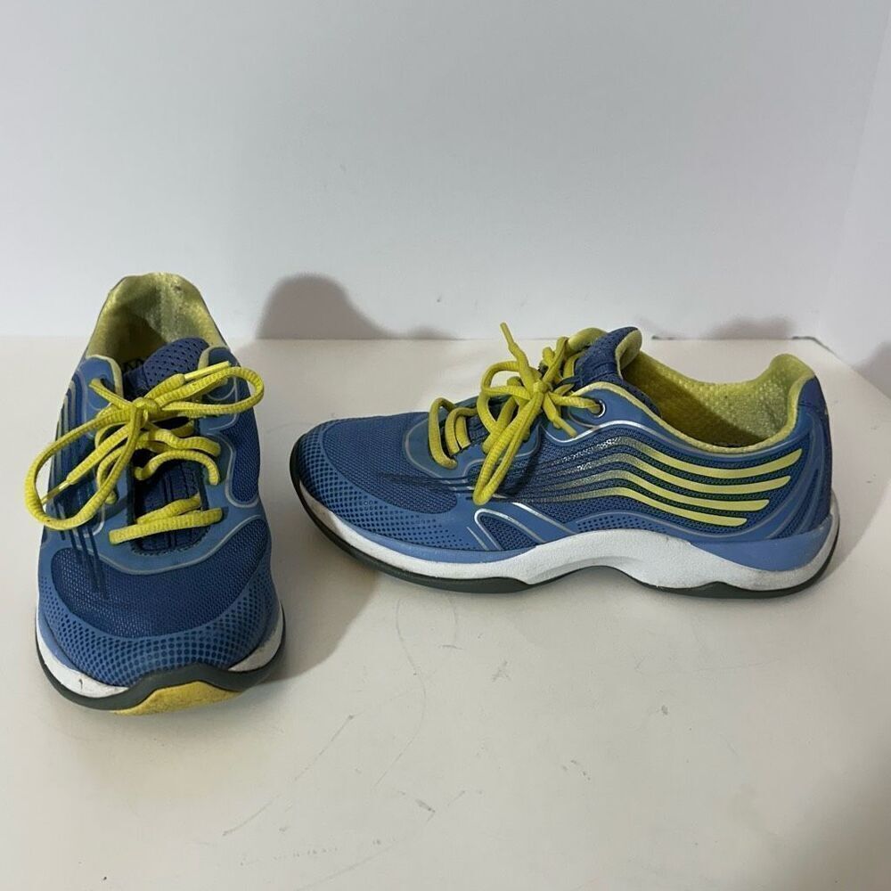 Dansko Smantha Athletic Sneakers Blue & Yellow | Women Size 6.5/ EU 37